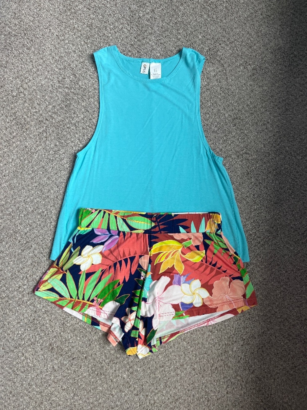 Citrus top & short set